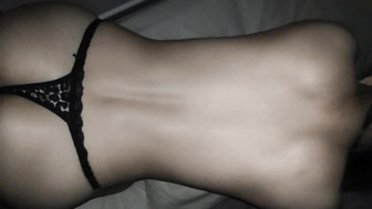 Asia wife g string doggy sex