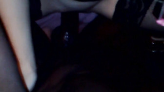 Cuckold white wife gets fucked and impregnated by her endowed black lover