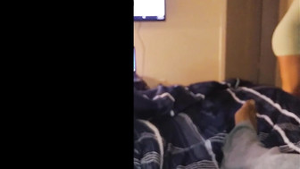 White wife visits her endowed black lover and enjoys his big dick