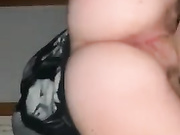 Sexy gf bouncing up and down