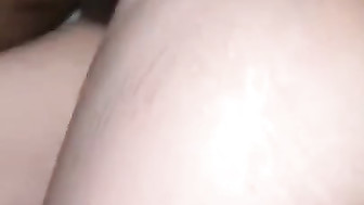 White girl gets fucked hard by black cock