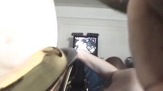 White babe shows her curvy body and gets fucked by her hung black bull