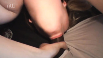 White babe shows her curvy body and gets fucked by her hung black bull