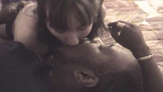 Amazing cuckold wife fucked by hung black bulls in a motel