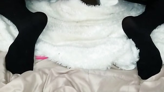 Sexy wife fucks her huge BBC dildo