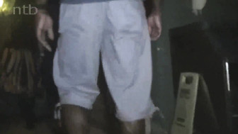 Cuckold white milf fucked this hung black dude during fest time on her vacation