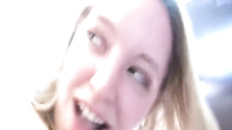 White girl getting blacked