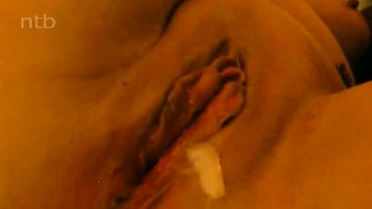 Cuckold redhead was having wild creampie party with husband and black lovers