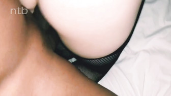 That sexy white teen was so happy when wrapped her mouth around that BBC