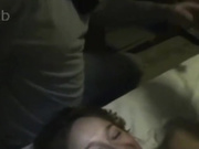 Cuckold white wife gets creampied by BBC's and hubby had to clean her pies