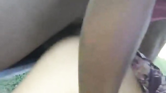 BBC dicking WetAss Pussy Outdoors