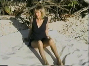 Mature wife beach breeding