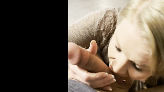 Sloppy seconds and double vaginal penetration for cuckold wife