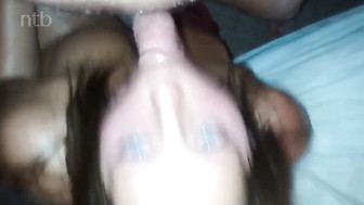Cuckold white wife fucks big black cock and pleases hubby afterwards