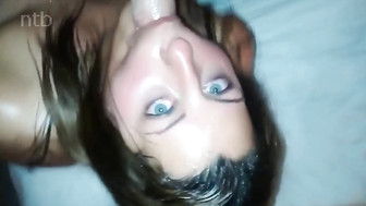 Cuckold white wife fucks big black cock and pleases hubby afterwards