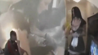 Gorgeous Cuckold Wife Dressed As A Hotel Maid Shared With Two Black Studs