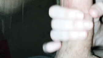 Taking my friend's nut in her mouth