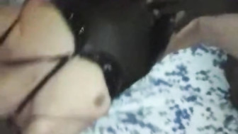 Hot Cuckolding Wife Double Penetrated While Being Shared With Black Stud