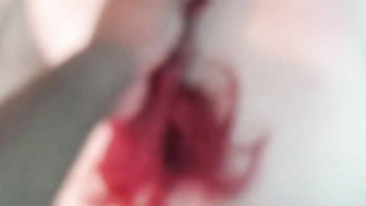 Redhead PAWG morning fun