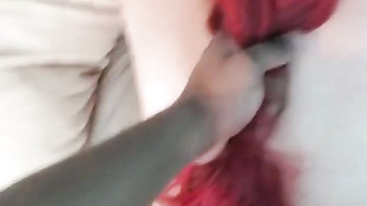 Redhead PAWG morning fun