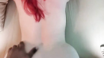 Redhead PAWG morning fun