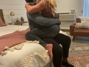 Blond hotwife gets BBC anal