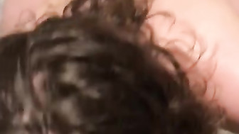 Sloppy deepthroat oral pleasure