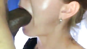 She look really pretty sucking this bbc