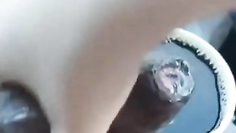 Dirty white girl cum-coffee