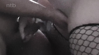 Cuckold white MILF gets fucked by BBC who cums all over her big and round ass