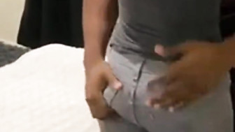 Blonde wife with her black boyfriend