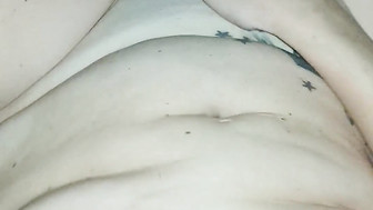 White wife gets creampies from husband and her hung black lover