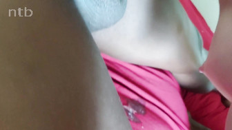 Cuckold white gets her firm ass fucked and creamed by hung black lovers