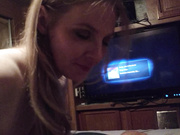 My gf sucking my black friends dick, he cums in her mouth twice.