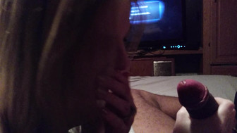 My gf sucking my black friends dick, he cums in her mouth twice.