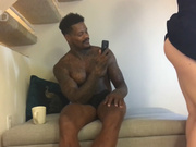 Sexy brunette girl and dom BBC bull