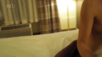 Hung black bull fucks cuckold white milf and her husband helps her all the way