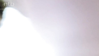 Sexy blond enjoys huge black cock and gets messy creampie on her belly