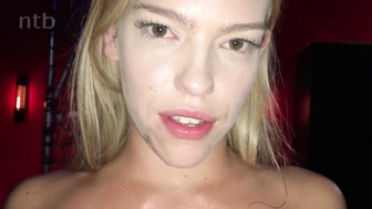 White teen with gorgeous body gets fucked and impregnated by hug black dick