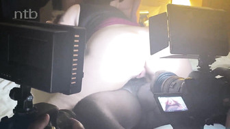 Horny men were taking turns on that cuckold white wife banging all her holes