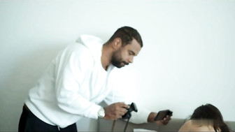 Filming young wife getting Black Dick