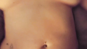 Hubby covers his wife in cum after black bull unloaded his balls on her face