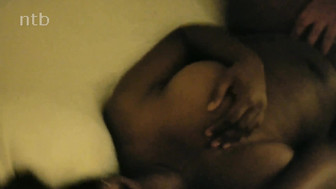 Busty cuckold white wife fucks that big dick with her ebony girlfriend