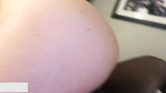 Hot blonde gets drilled by her black stallion