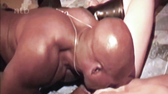 Horny white MILFs got fucked by fresh black bucks who banged all their holes