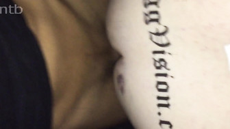 Pale skinned cuckold redhead sucks and fucks that thick and long black cock