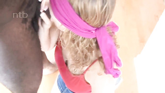 Busty white chick with pierced nipples gets drilled