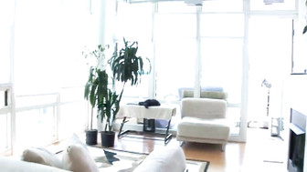 Busty white chick with pierced nipples gets drilled