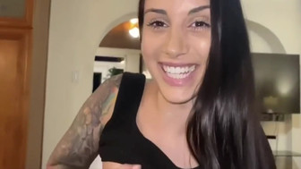 Hot wife sucking black cock and gets fucked in threesome