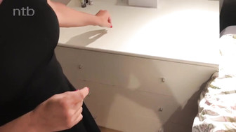 Hung black stud fucks that tight wife's asshole and creams her shaved pussy